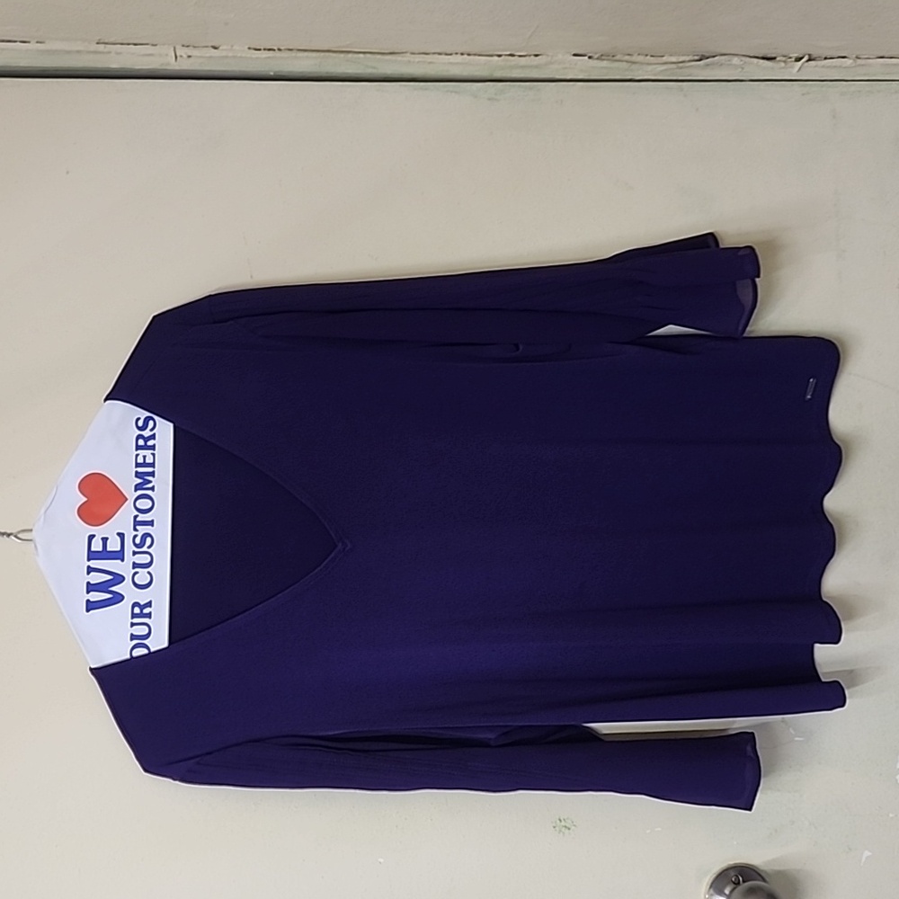 CALVIN KLEIN PURPLE BLOUSE